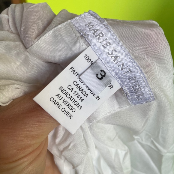 Marie Saint-Pierre designer. Short versatile coverall. Light crumpled fabric. S - Picture 6 of 12